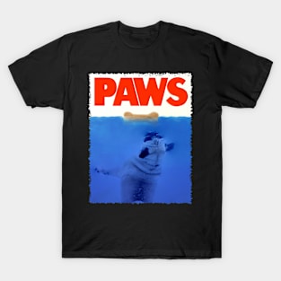 Pawsitively Pug PAWS Canine Chic, Tee Triumph for Pug Lovers T-Shirt